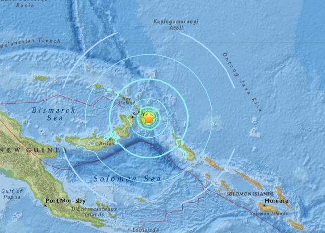 パプアニューギニアでM7の地震が発生！南太平洋で連発、100人以上が犠牲に・・・