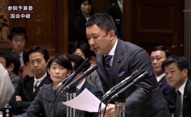 山本太郎議員が安倍晋三首相を猛追及！「総理お辞め頂きたい　何時辞めるのですか」