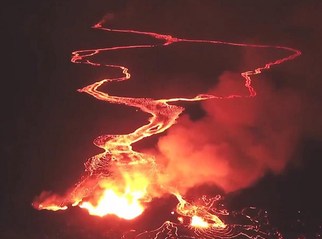 キラウエア火山の大噴火、溶岩の進行が止まらず！カポホの町なども危機に！噴火から１ヶ月が経過