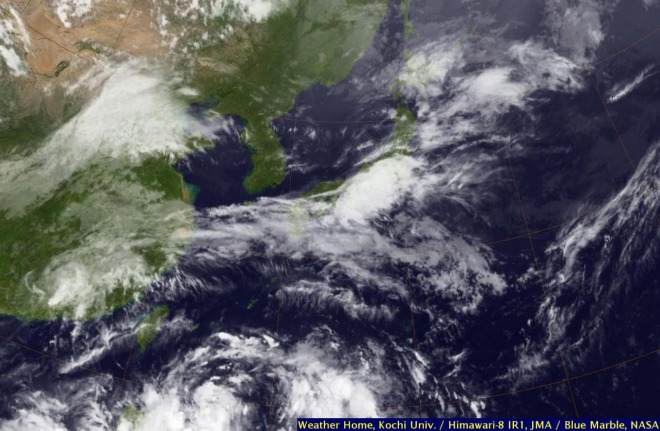 【注意】台風5号が本州に接近！全国各地で雨模様、急激な豪雨の恐れ！