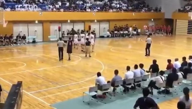 延岡学園の留学生、バスケの試合中に審判を暴行！審判の気絶で騒然に！ネット上では動画が炎上！