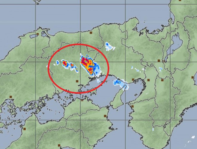 【注意】広島などで再び雨の恐れ！気温上昇で大気が不安定化！局地的な雷雨予想