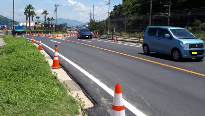 広島県の国道31号線が通行可能に！豪雨被害から復旧、呉市への重要ルート！