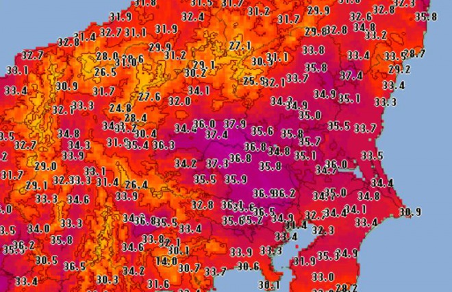 【注意】全国各地で記録的な猛暑！早朝から都内で３０℃！命に関わる暑さ、熱中症に警戒を！