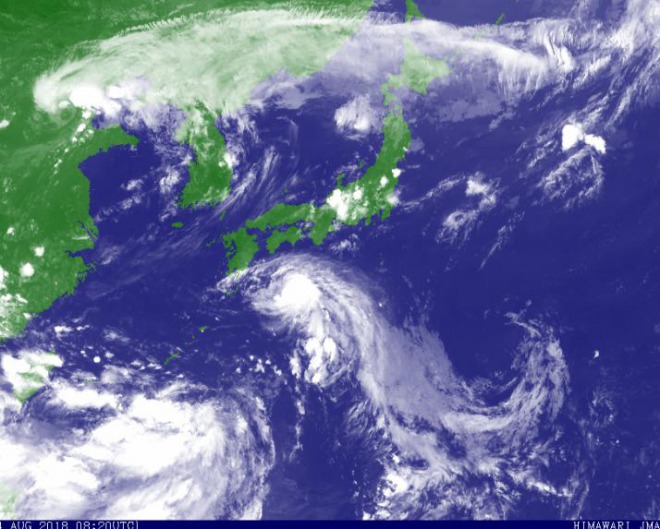 台風第17号 (ヘクター)が発生！台風15号は今夜から九州に接近！一部は上陸も