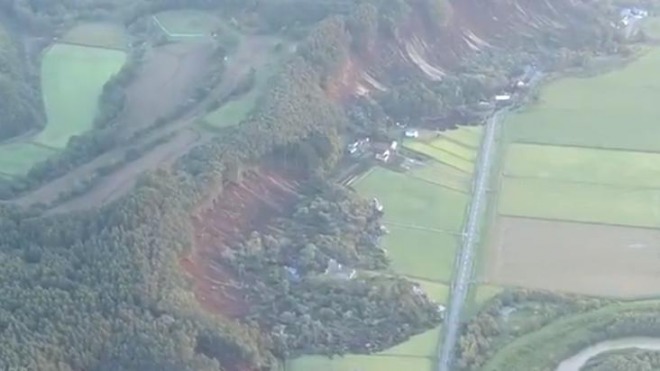 【速報】北海道の厚真町で大規模な土砂崩れ！複数の住宅が飲み込まれる！住民に被害も