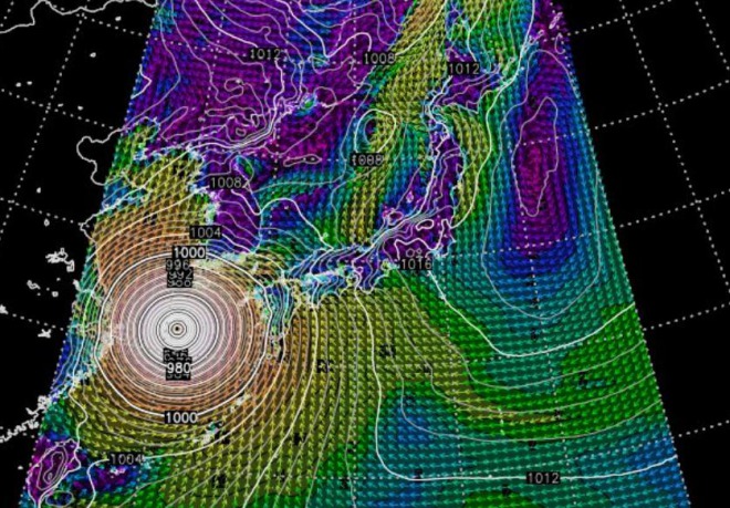 【注意】台風２２号が発生！近畿地方で激しい雨の恐れ、１０日にかけて１００ミリ超も