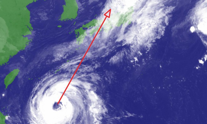 【警戒】台風24号、最強クラスを維持して本州上陸へ！列島横断コース　３０日には九州へ