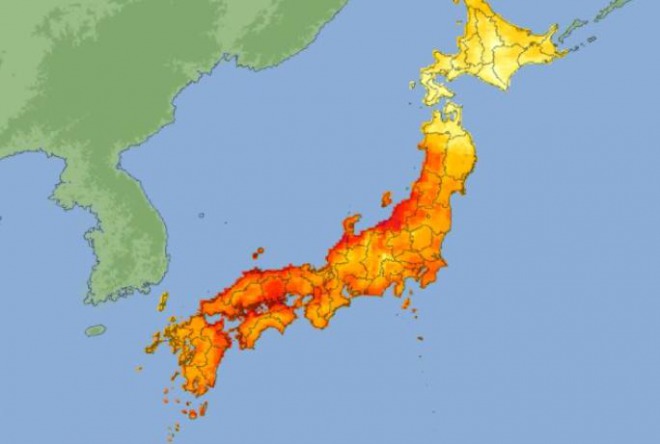 台風通過で再び真夏日が到来！東京や山梨で32℃の予想に！平成最後の猛暑日となる可能性も