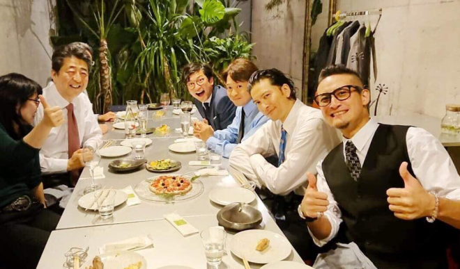 安倍晋三首相、TOKIOのメンバーと会食！「本当に楽しいひとときを過ごすことができました」