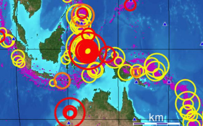 【注意】インドネシアでM7.3の地震、オーストラリアでもM6.6！環太平洋造山帯で大地震が相次ぐ！日本も連動の恐れ