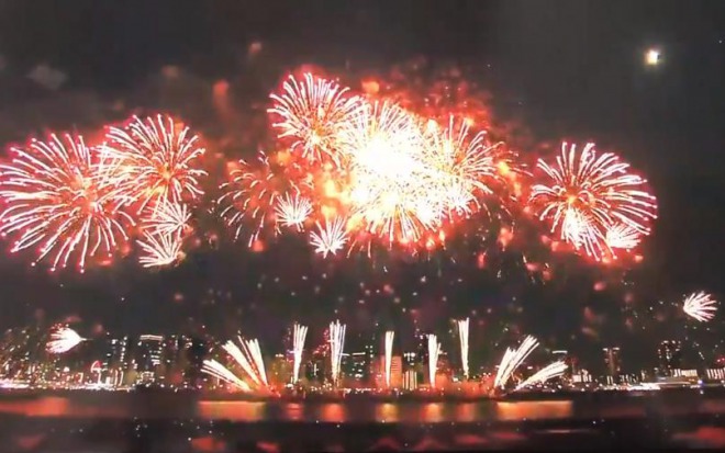 大阪・夏の風物詩「なにわ淀川花火大会」が開催！「あべのハルカス」に約１３００人、令和初の淀川花火に大盛り上がり！