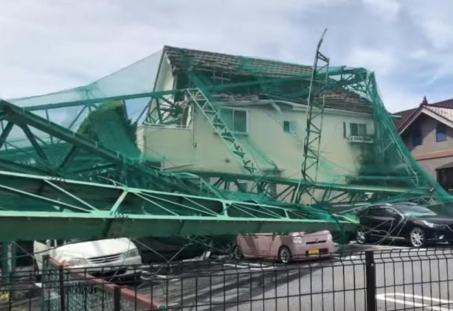 台風で倒壊したゴルフ場鉄柱、解体業者「フジムラ」が無償撤去へ！ゴルフ場や行政は動かず　住民からは感謝