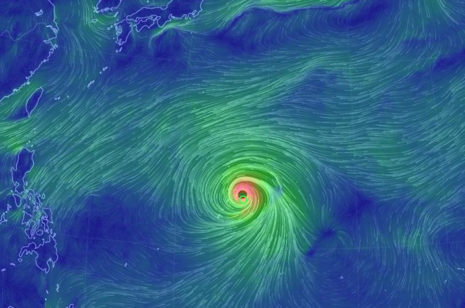 【警戒】台風19号が最強クラスの勢力に成長！最大瞬間風速は85m/s予想、台風21号と同じ直撃コース　