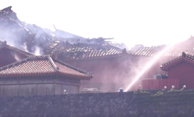 首里城の火災、国が防火設備を撤去していた！放水銃を2013年12月までに削減　スプリンクラーも不足