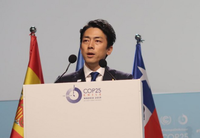 小泉進次郎環境相、COP25での批判に反論！「批判は日本への期待の裏返しだ」
