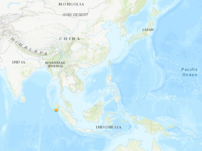 【速報】インドネシア西部でM6.2の地震　津波の危険性は無し　スマトラ島沖地震の余震か