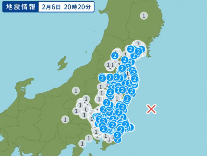 【地震情報】茨城県沖でM5.6、首都圏の広範囲で揺れを観測！昨年末から茨城で地震が増加？不気味な動きも
