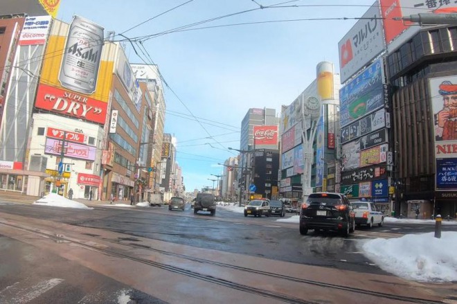 雪まつり後に北海道の感染者急増！道内の感染確認は計70人に　緊急事態宣言で休日も人通りはほぼ無し