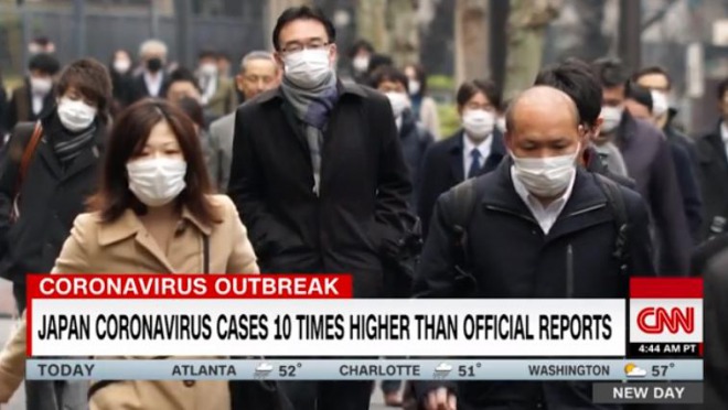CNN「日本の感染者数は氷山の一角」専門家「日本でもっと多くの人に検査を」