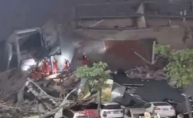 【騒然】新型コロナの隔離施設が突然崩壊、倒壊で約７０人が生き埋めと報道　中国