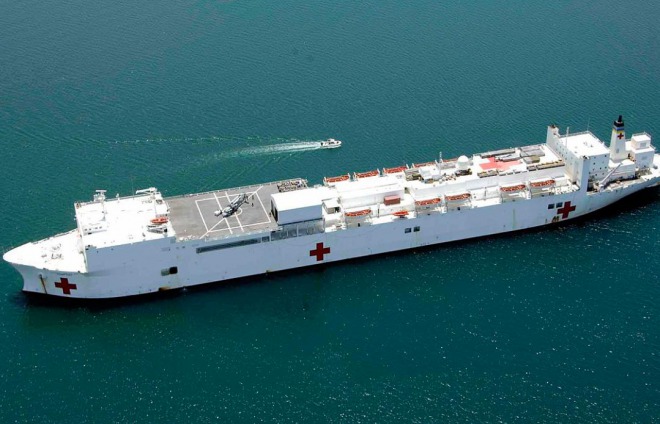 政府が病院船の建造を検討へ　補正予算に調査費　500床の病院船2隻で調整か　