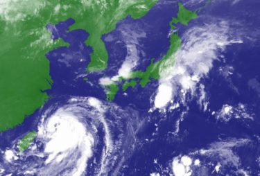 【注意】２３日午後は大規模な豪雨、西日本から東北の広範囲で警戒情報！台風８号が沖縄南部に出現も