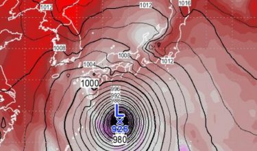 【警戒】台風10号が史上最強クラスに成長する恐れ、進路も日本直撃！伊勢湾台風など歴史的な勢力に並ぶ？