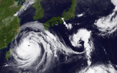 【速報】台風9号で最大瞬間風速70メートルを観測！中心気圧は935hPa　今年最強の勢力で北上、台風10号にも警戒を