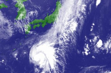 【注意】台風12号が発生！本州のド真ん中を通過へ　23日から近畿や東海、関東などが大荒れ