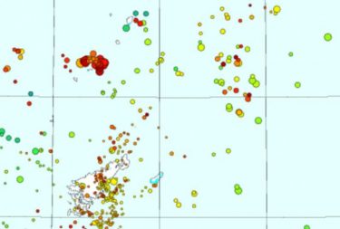 鹿児島のトカラ列島近海で群発地震、1日100回以上の有感地震を観測！M5クラスの強い地震も　火山噴火や大地震の前兆か　