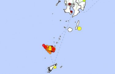 トカラ列島の群発地震、3日で計200回超える！気象庁が注意喚起も！「今後も揺れが続く恐れ」