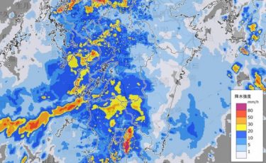 【警戒】巨大な雨雲が続々と九州上陸、猛烈な豪雨予想で気象庁が注意喚起！今週末まで大雨　「積乱雲が群れをなすように組織化」
