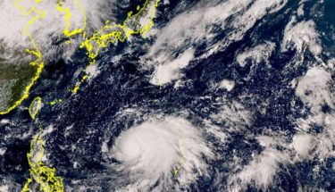 【警戒】台風16号が猛烈な勢力に成長予想！予報円はやや東寄りに　首都圏も直撃ルートか
