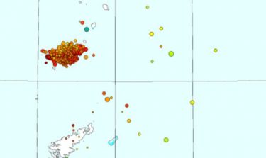 トカラ列島の群発地震、悪石島から住民が避難！16人が奄美大島に　震度1以上の地震が260回以上