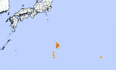 【地震速報】東京の小笠原諸島で震度5強、M6.3の強い地震が発生　津波の心配はなし　2015年以来の規模