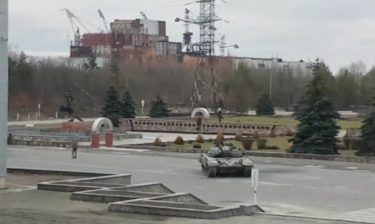 ロシア軍がチェルノブイリ原子力発電所の職員らを人質に！放射能の上昇も観測　戦車で粉じんが飛び散る？
