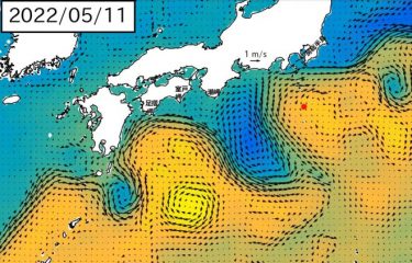 「黒潮大蛇行」が観測史上最長、４年９ヶ月間も継続！東日本の沿岸で高潮頻発や不漁の原因に　「予想外の長期化」