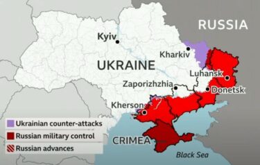 ロシアのプーチン大統領、今夜にウクライナ南東部４州の併合協定に調印へ！ザポリージャ州とヘルソン州も独立国家として承認