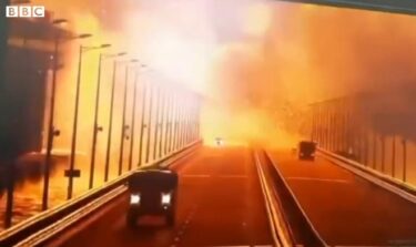 クリミア大橋の大爆発、ウクライナ諜報機関が仕掛けたトラック爆弾が原因か？最大級の補給線に深刻な影響　ロシア当局