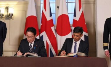 日英防衛協定で合意署名、イギリス軍の日本派兵も可能に！「日英同盟を締結した１９０２年以来の協定」