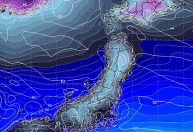 【注意】２６日も大寒波、東京マイナス３℃や札幌マイナス１４℃など！明日は東京・名古屋・大阪で雪予報も！２月まで寒波継続