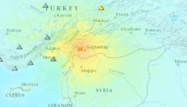 【地震速報】トルコでM7.8の大地震発生！ビルや家屋の倒壊報告が相次ぐ、今年最大の地震に！余震も多発中　津波の心配はなし