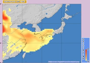 【注意】東京でも黄砂観測！4月の黄砂観測は16年ぶり　西日本や東日本のほぼ全域で黄砂　コインランドリーに人が殺到も