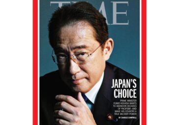 タイム誌のトップに岸田首相　「岸田は数十年にわたる平和主義を捨て、真の軍事大国を目指そうとしている」