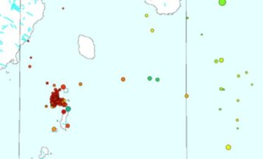 巨大地震の前兆「スロースリップ」が発生中？新島・神津島近海の群発地震３０回超える！プレート境界が異常活発化？海底火山噴火のおそれも