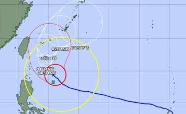 【警戒】猛烈な台風2号、31日に沖縄接近で進路予想！6月3日から九州南部へ　グアムだと家が吹き飛ばされる