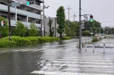 埼玉県や静岡県の一部に災害救助法の適用を決定！大雨で河川決壊や浸水被害が相次ぐ　茨城・取手でも広範囲の住宅浸水