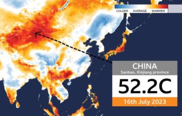 米デスバレーで最高気温53℃！中国の新疆トルファンでも52.2℃、過去最高を続々と更新　世界各国で猛暑観測　「まるでドライヤー」