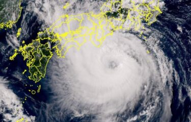 【注意】台風７号で線状降水帯予測情報！関東や東海・近畿・四国・中国地方に警戒情報！東海道と山陽新幹線は一部終日運転取りやめ